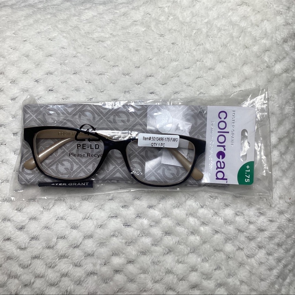 Foster Grant Coloread Kinsey Reading Glasses +1.75